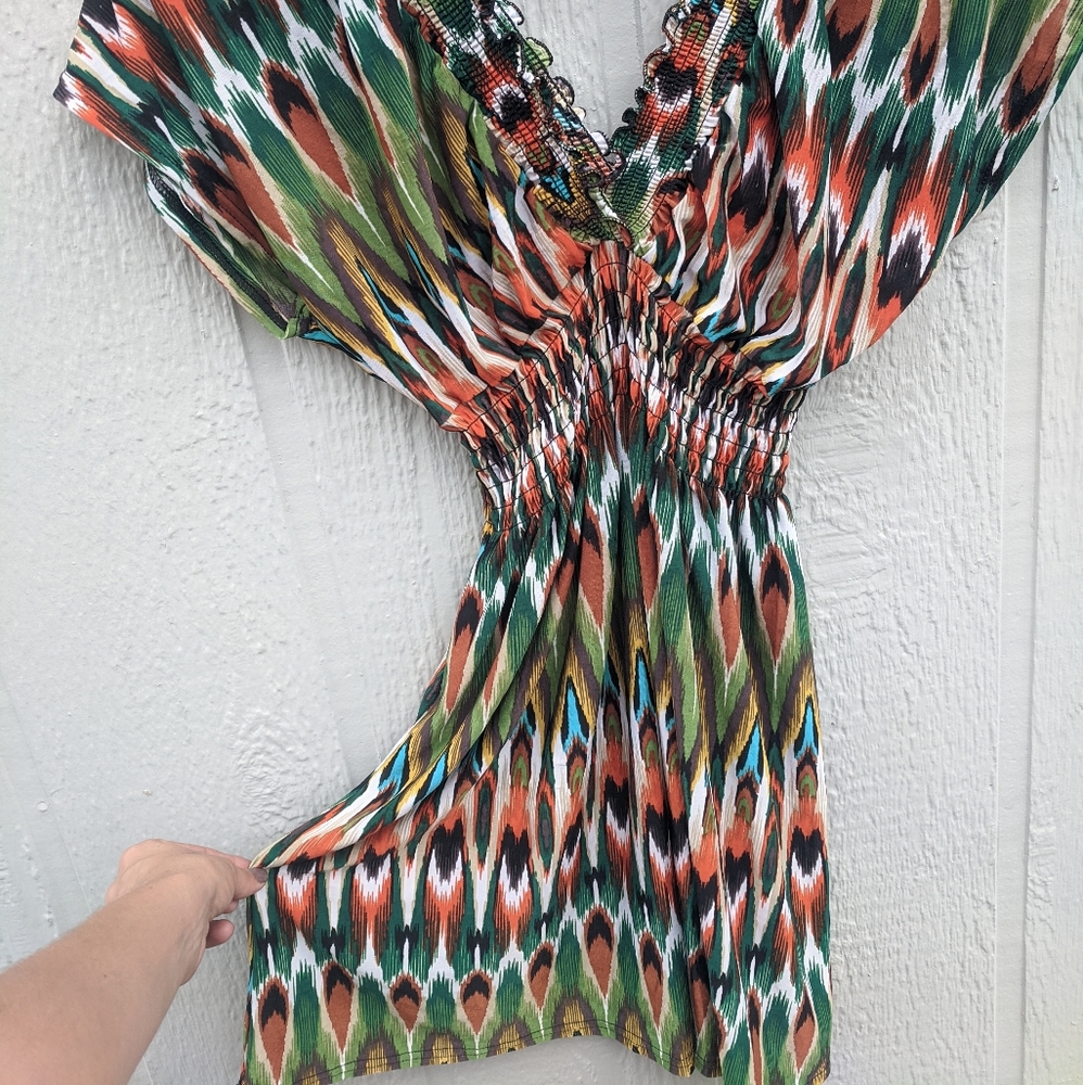 Colorful Synched Dress